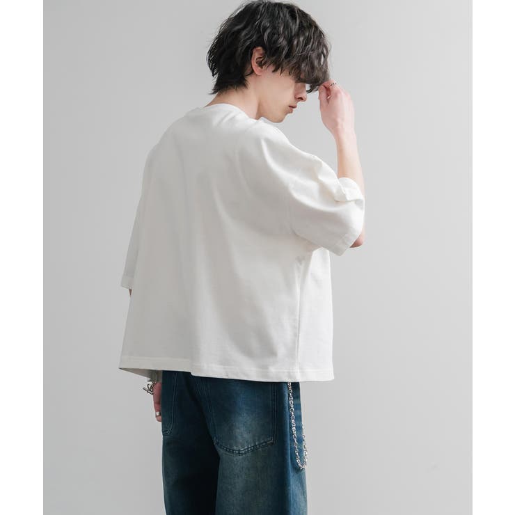 Tシャツ クロップド ボックスシルエット | Rocky Monroe | 詳細画像5 