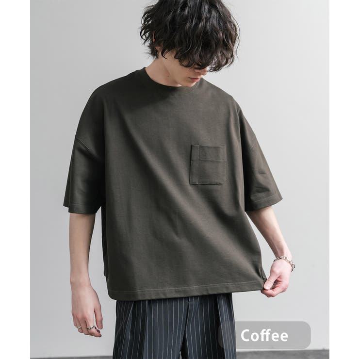 コーヒー | Tシャツ クロップド ボックスシルエット | Rocky Monroe