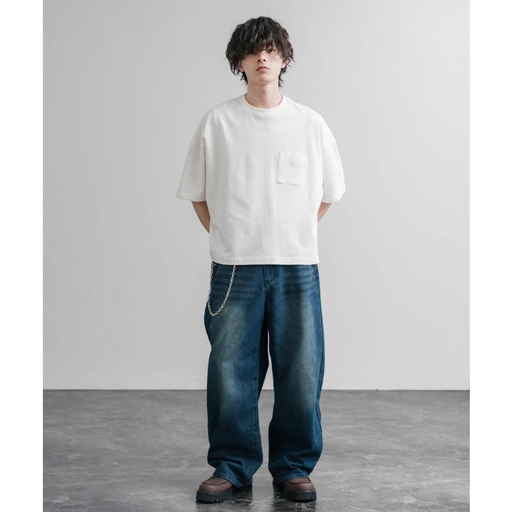 Tシャツ クロップド ボックスシルエット | Rocky Monroe | 詳細画像3 
