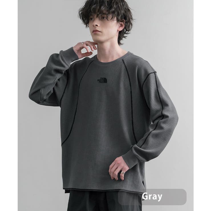 グレー | THENORTHFACE ロンT 長袖 | Rocky Monroe