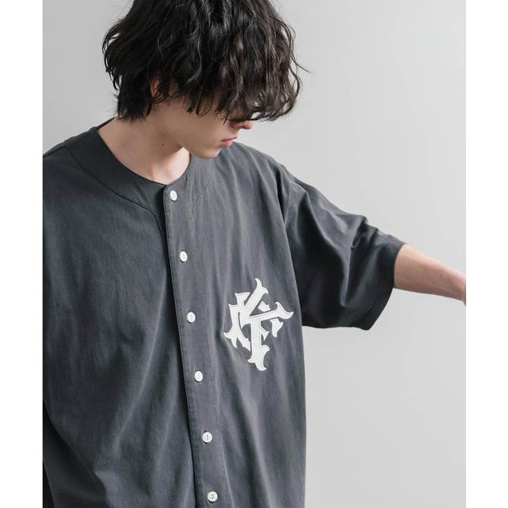 ベースボールシャツ 半袖 ピグメント加工 | Rocky Monroe | 詳細画像4 