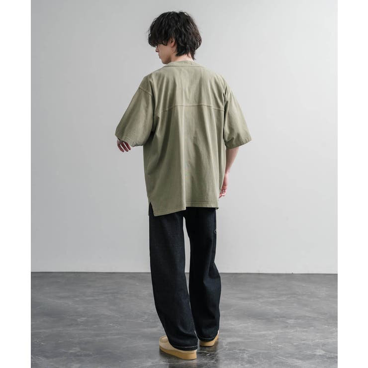 ベースボールシャツ 半袖 ピグメント加工 | Rocky Monroe | 詳細画像16 