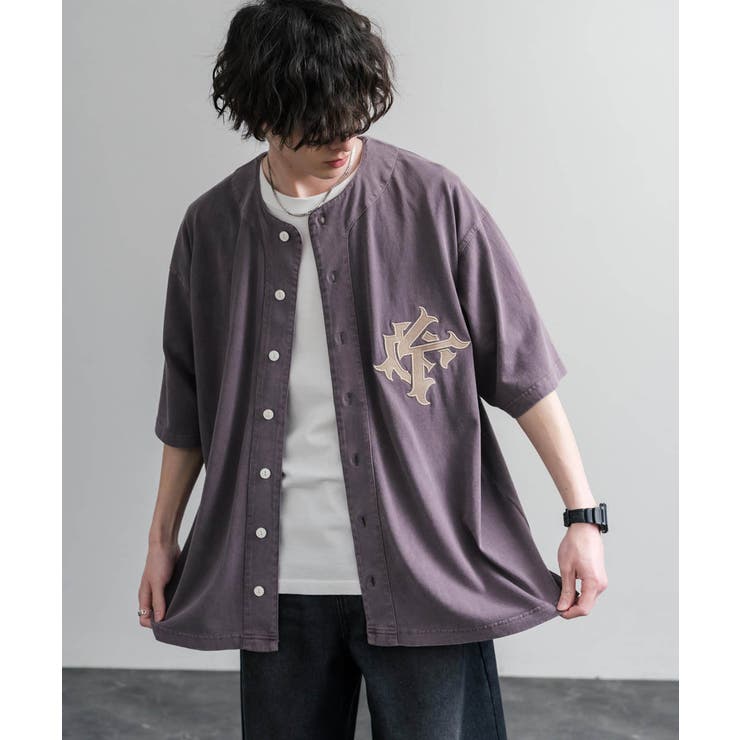 ベースボールシャツ 半袖 ピグメント加工 | Rocky Monroe | 詳細画像19 