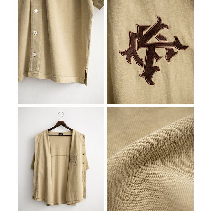 ベースボールシャツ 半袖 ピグメント加工 | Rocky Monroe | 詳細画像24 