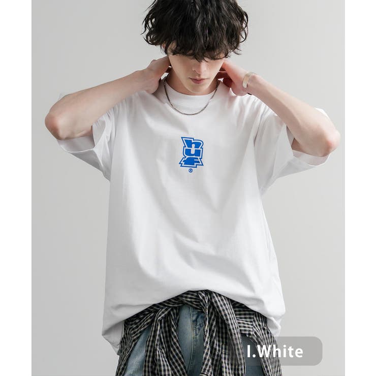 I.ホワイト | HUF プリントT 半袖 | Rocky Monroe