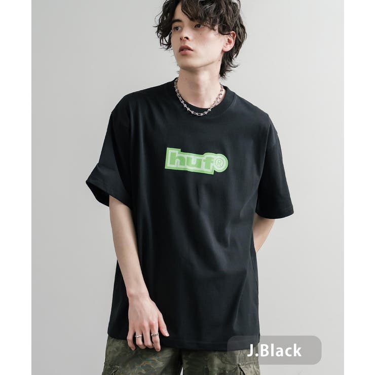 J.ブラック | HUF プリントT 半袖 | Rocky Monroe
