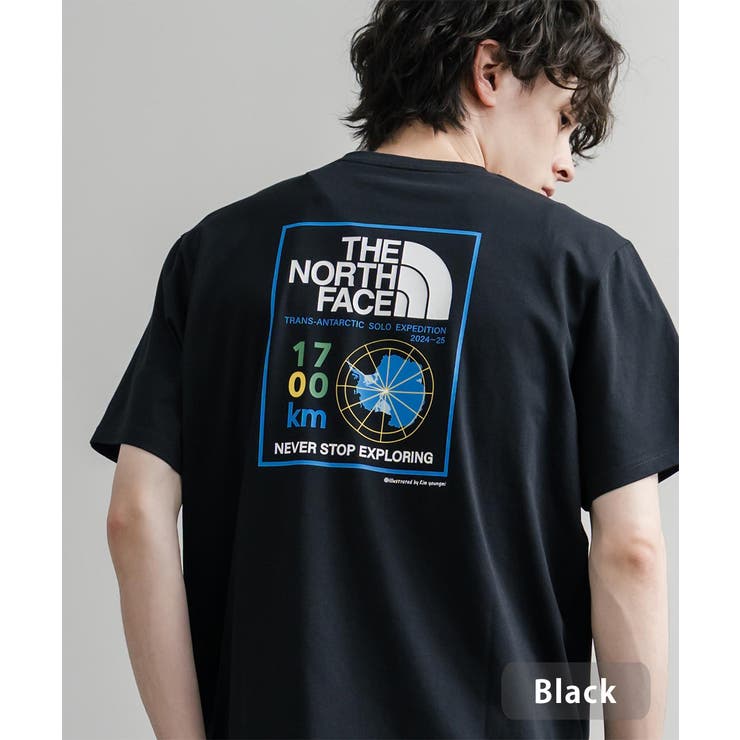 ブラック | THENORTHFACE プリントT 半袖 | Rocky Monroe
