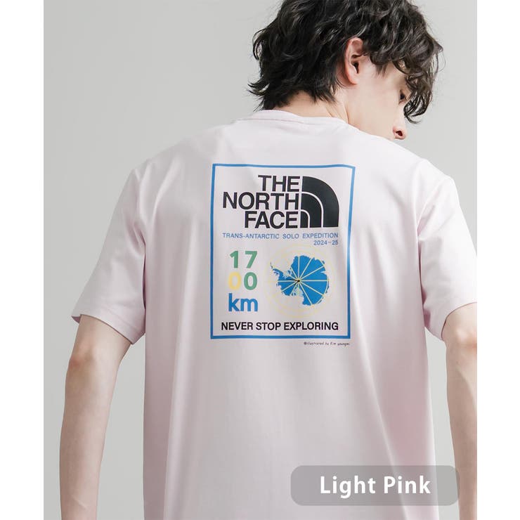 ライトピンク | THENORTHFACE プリントT 半袖 | Rocky Monroe