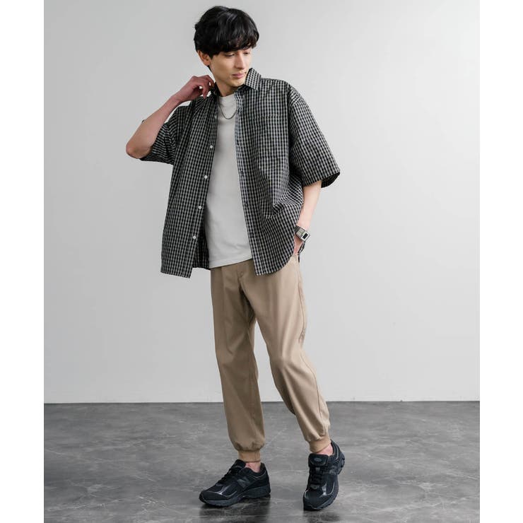 接触冷感 ジョガーパンツ ストレッチ | Rocky Monroe | 詳細画像14 