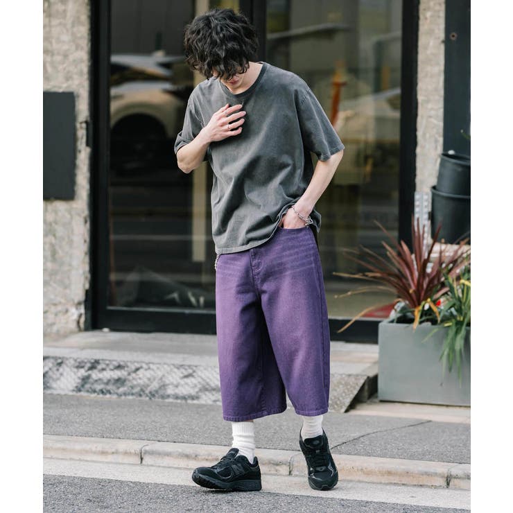 ハーフパンツ デニム 膝下 | Rocky Monroe | 詳細画像12 