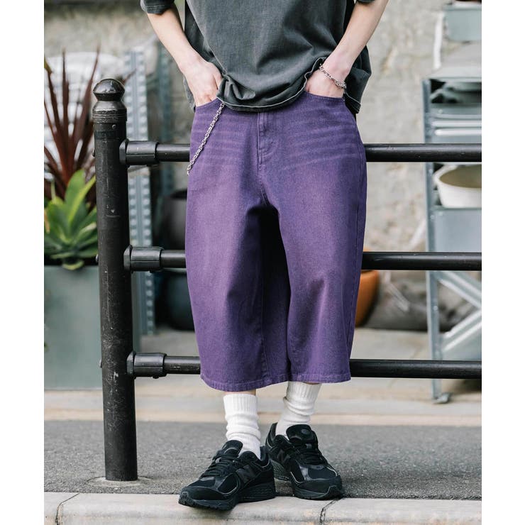 ハーフパンツ デニム 膝下 | Rocky Monroe | 詳細画像13 