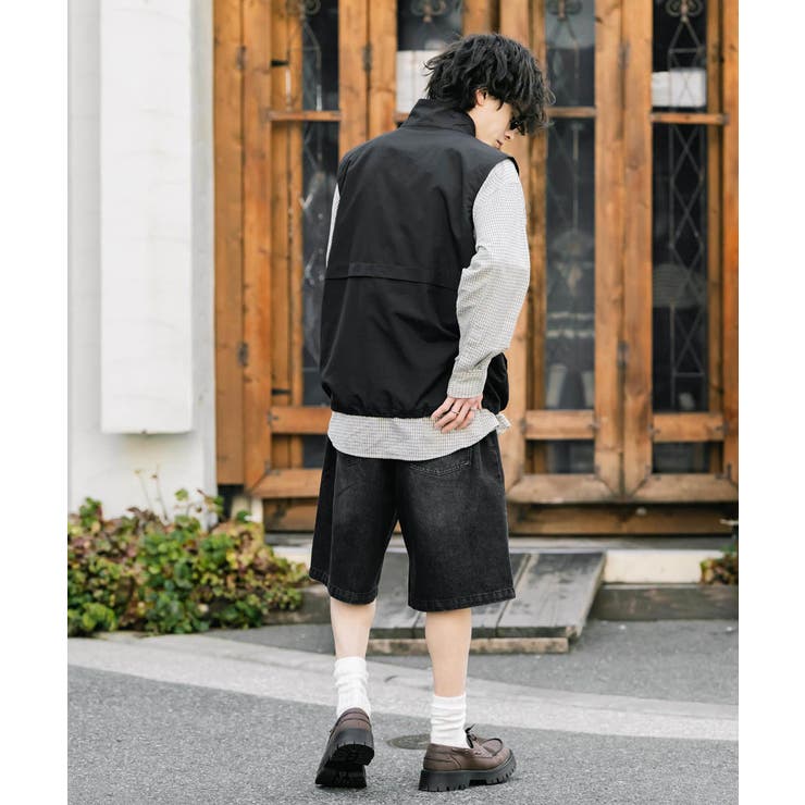 ショートパンツ デニム 膝丈 | Rocky Monroe | 詳細画像8 