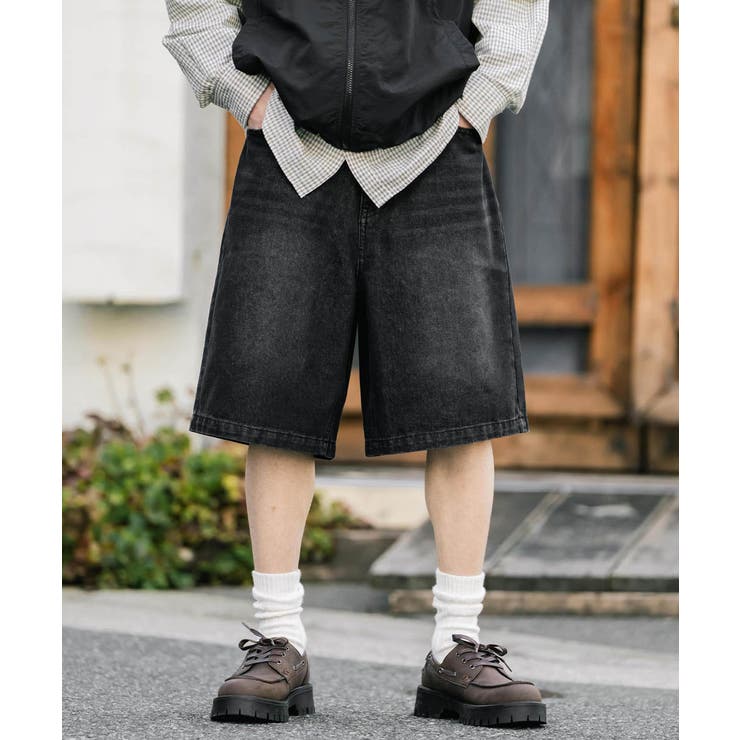 ショートパンツ デニム 膝丈 | Rocky Monroe | 詳細画像10 