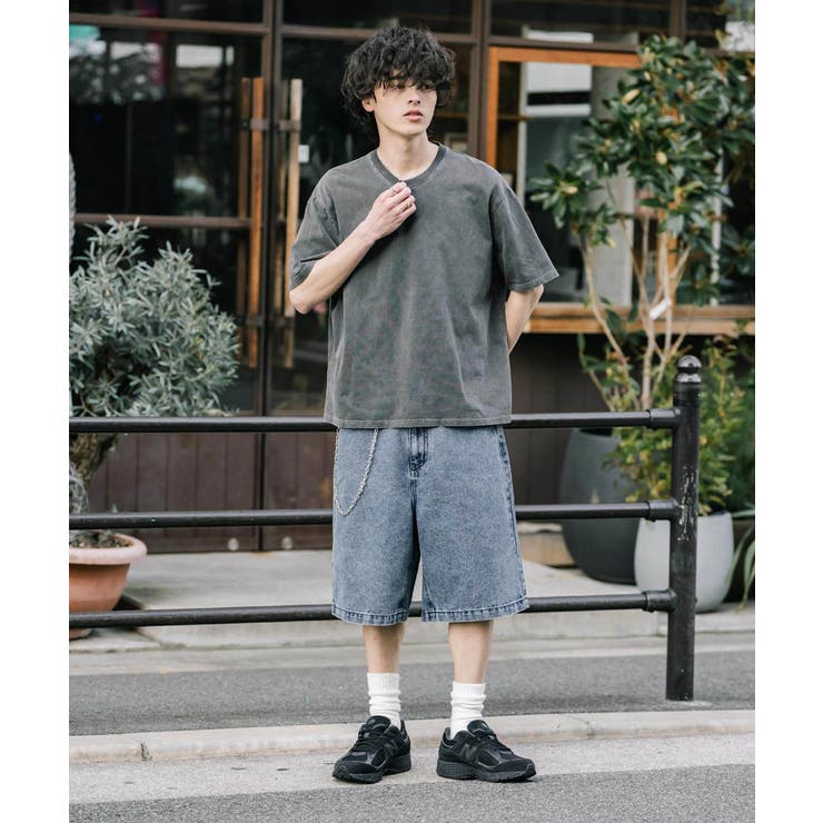 ショートパンツ デニム 膝丈 | Rocky Monroe | 詳細画像15 