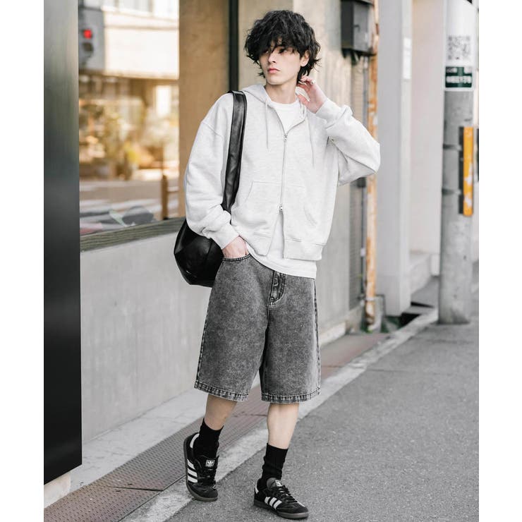 ショートパンツ デニム 膝丈 | Rocky Monroe | 詳細画像19 