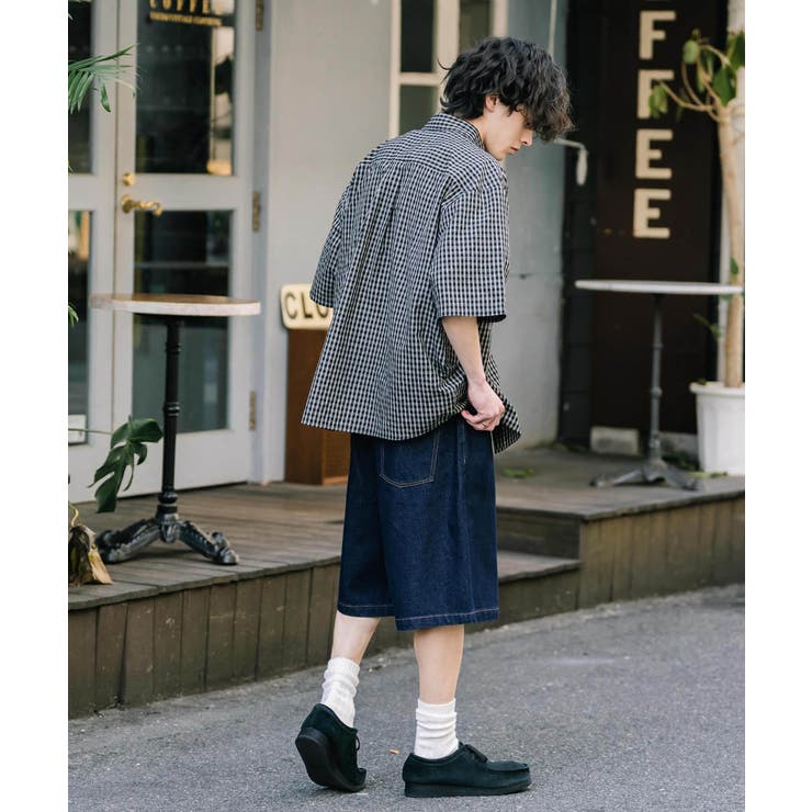 ショートパンツ デニム 膝丈 | Rocky Monroe | 詳細画像23 