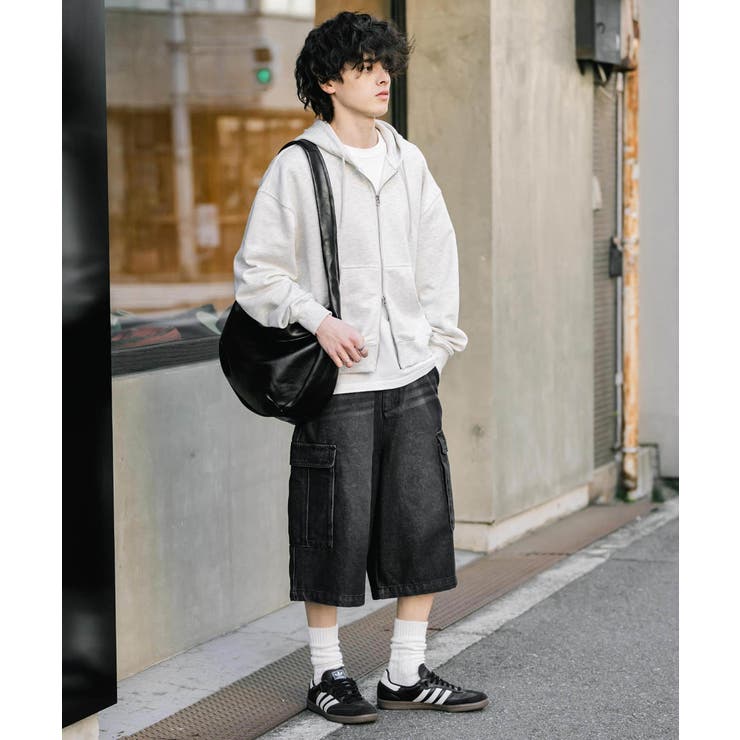 カーゴパンツ デニム ハーフ | Rocky Monroe | 詳細画像12 