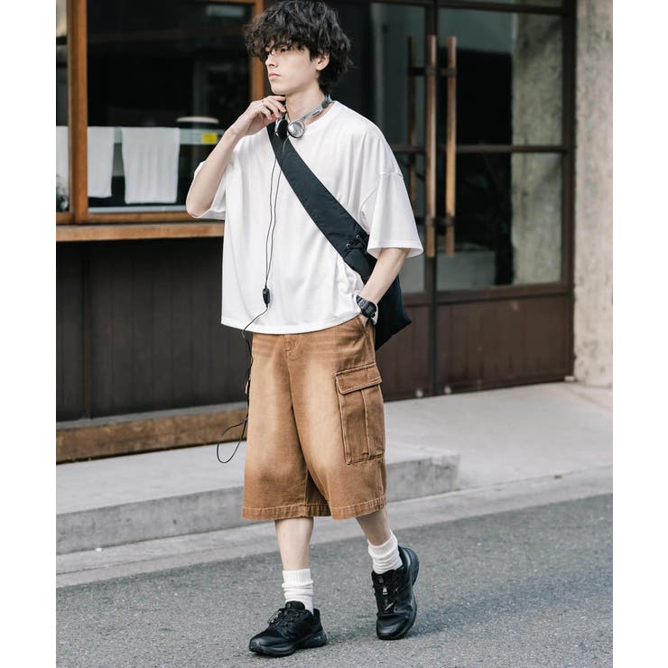 カーゴパンツ デニム ハーフ | Rocky Monroe | 詳細画像19 