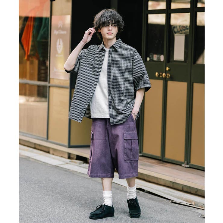 カーゴパンツ デニム ハーフ | Rocky Monroe | 詳細画像23 