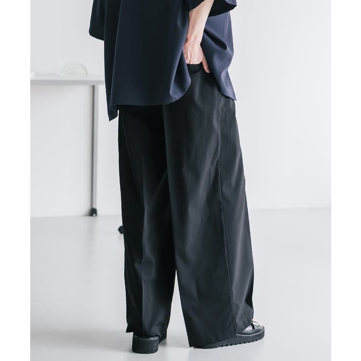 スラックス ワイドパンツ 接触冷感 | Rocky Monroe | 詳細画像3 