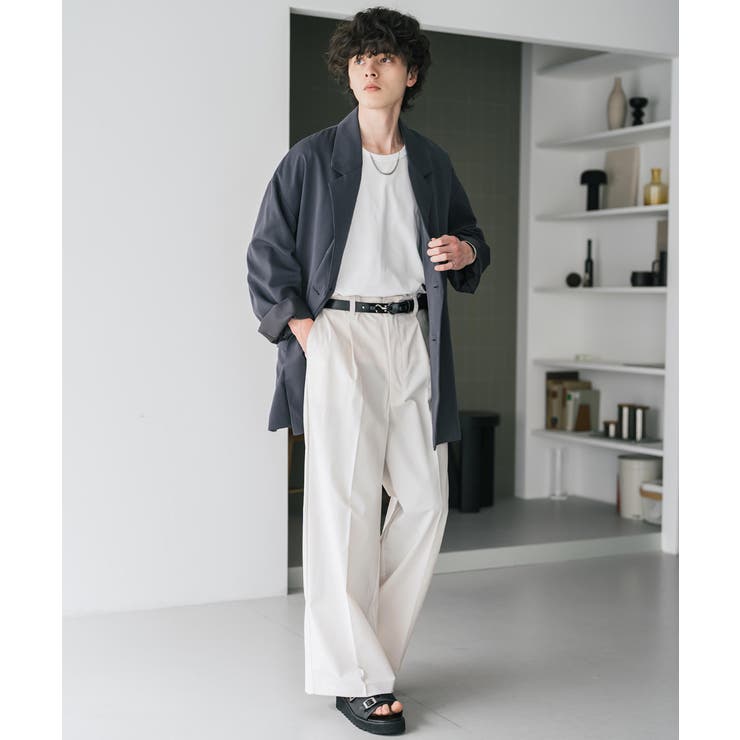 スラックス ワイドパンツ 接触冷感 | Rocky Monroe | 詳細画像8 