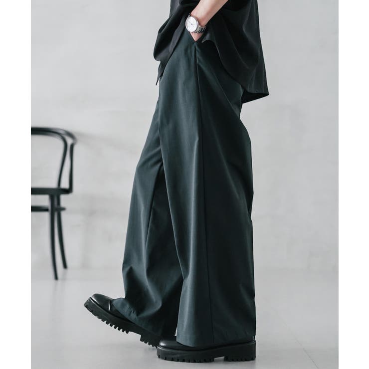 スラックス ワイドパンツ 接触冷感 | Rocky Monroe | 詳細画像10 