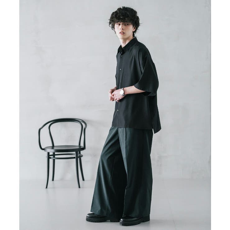 スラックス ワイドパンツ 接触冷感 | Rocky Monroe | 詳細画像11 