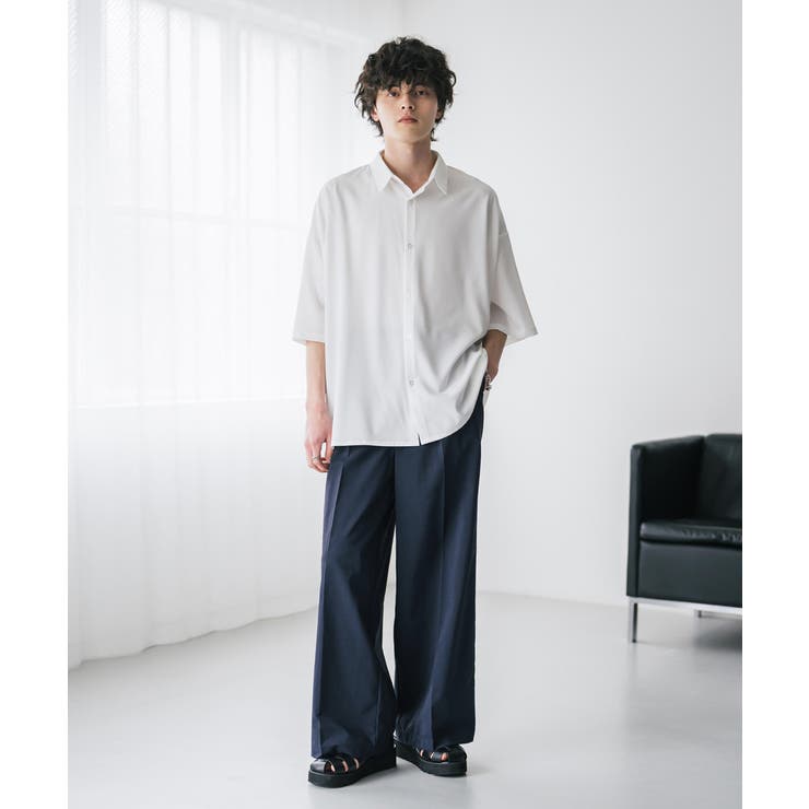 スラックス ワイドパンツ 接触冷感 | Rocky Monroe | 詳細画像15 