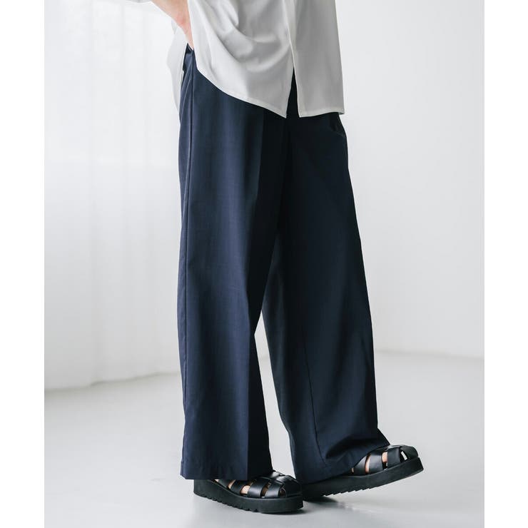 スラックス ワイドパンツ 接触冷感 | Rocky Monroe | 詳細画像17 