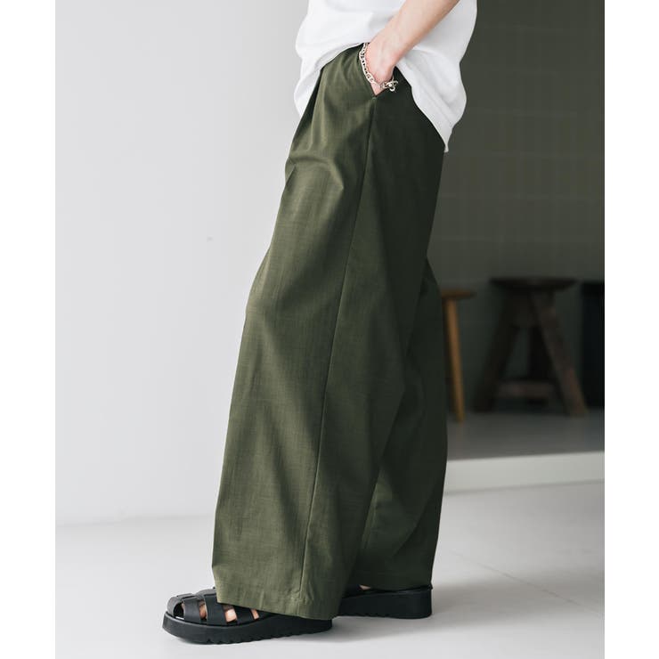 スラックス ワイドパンツ 接触冷感 | Rocky Monroe | 詳細画像24 