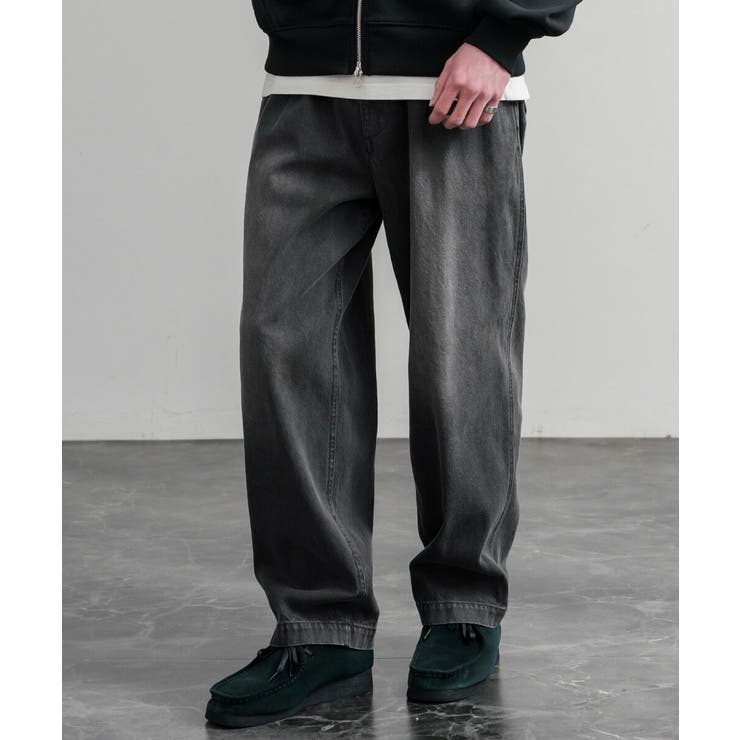 デニムパンツ ワイド ウエスタン調 | Rocky Monroe | 詳細画像6 