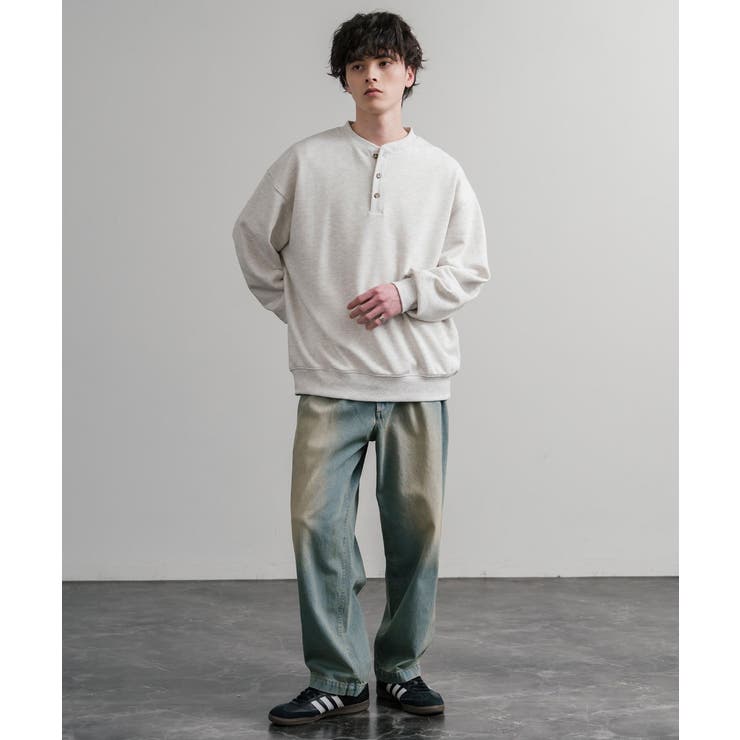 デニムパンツ ワイド ウエスタン調 | Rocky Monroe | 詳細画像13 