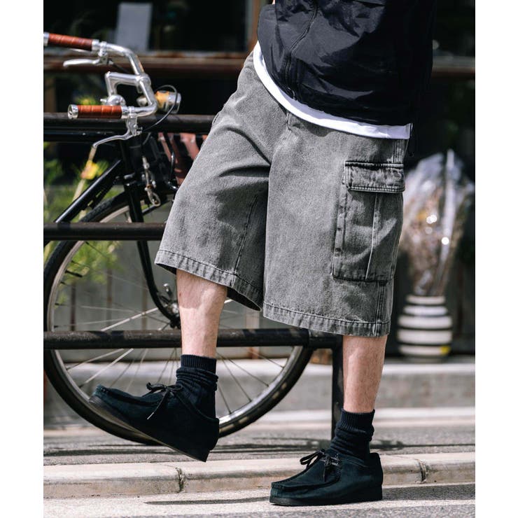 カーゴパンツ デニム ハーフ | Rocky Monroe | 詳細画像12 