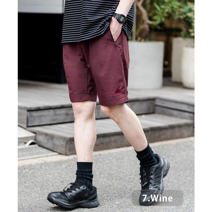 7.ワイン | LOGOS ショートパンツ ワイド | Rocky Monroe