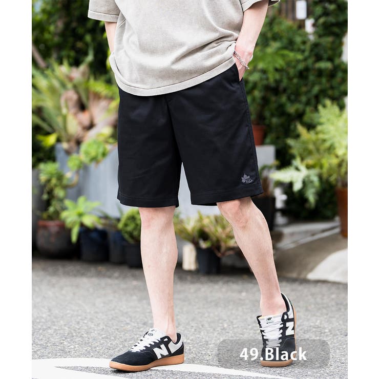 49.ブラック | LOGOS ショートパンツ ワイド | Rocky Monroe