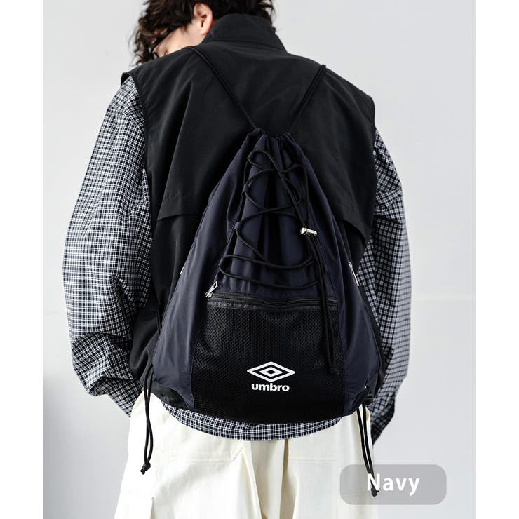 ネイビー | UMBRO ナップサック リュック | Rocky Monroe