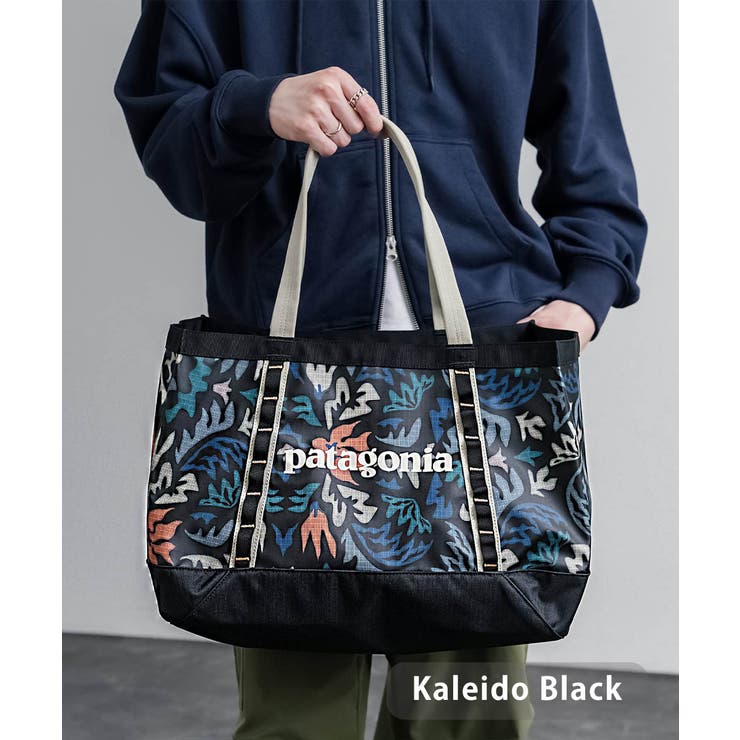 KALEIDO BLACK | Patagonia BLACKHOLETOTE25L トートバッグ | Rocky Monroe