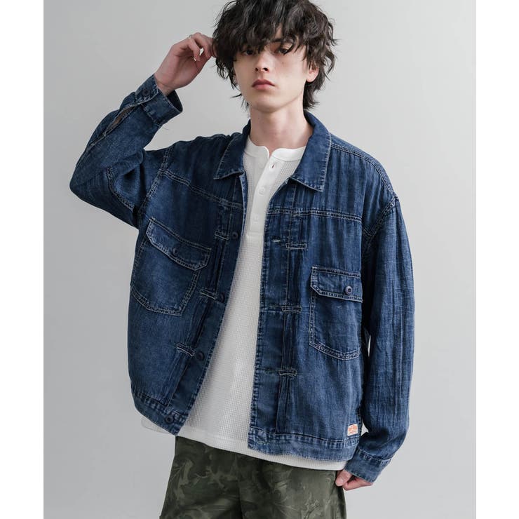デニムジャケット シャツジャケット 超軽量 | Rocky Monroe | 詳細画像11 