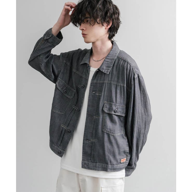 デニムジャケット シャツジャケット 超軽量 | Rocky Monroe | 詳細画像15 