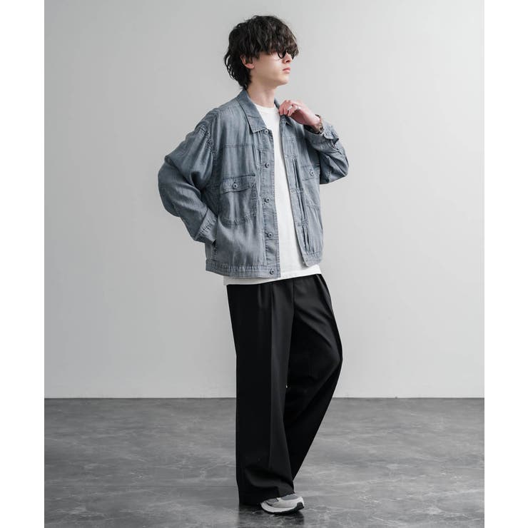 デニムジャケット シャツジャケット 超軽量 | Rocky Monroe | 詳細画像2 