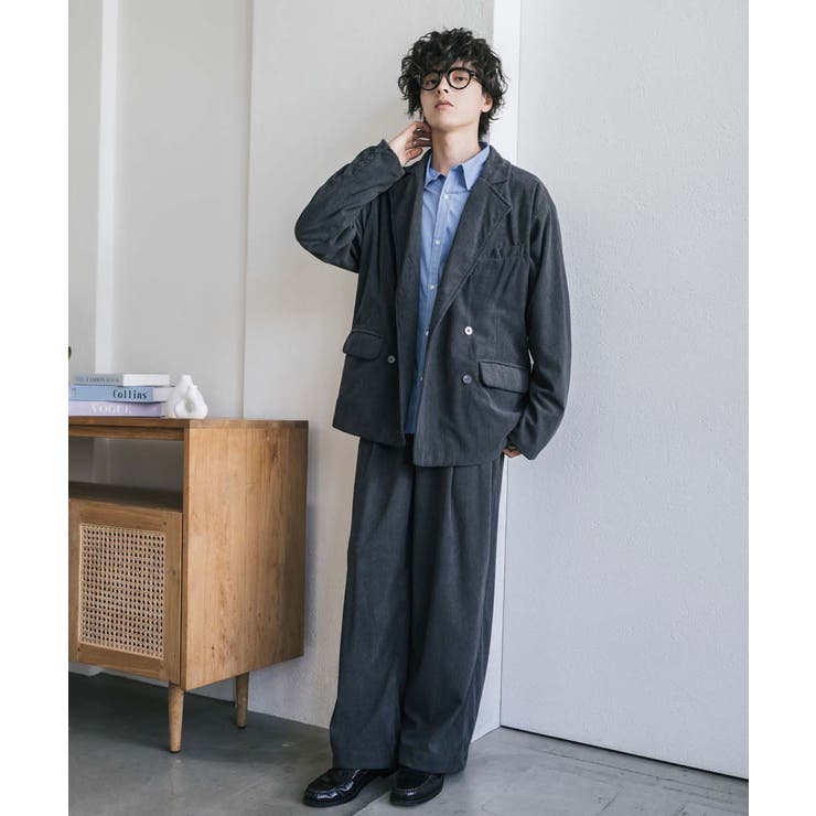 テーラードジャケット ダブル コーデュロイ | Rocky Monroe | 詳細画像19 