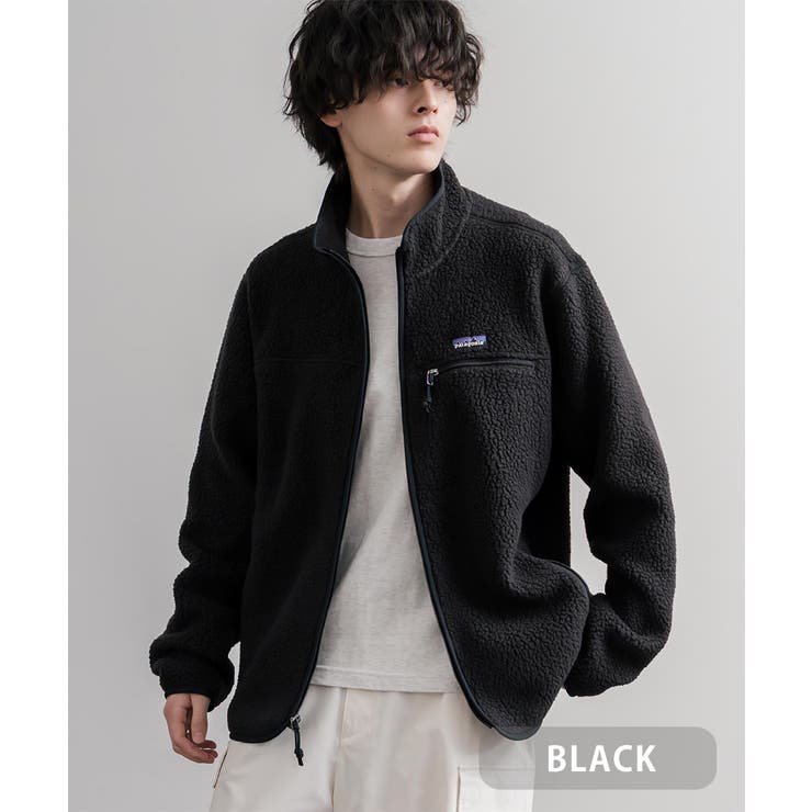 BLACK | Patagonia フリースジャケット ボア | Rocky Monroe