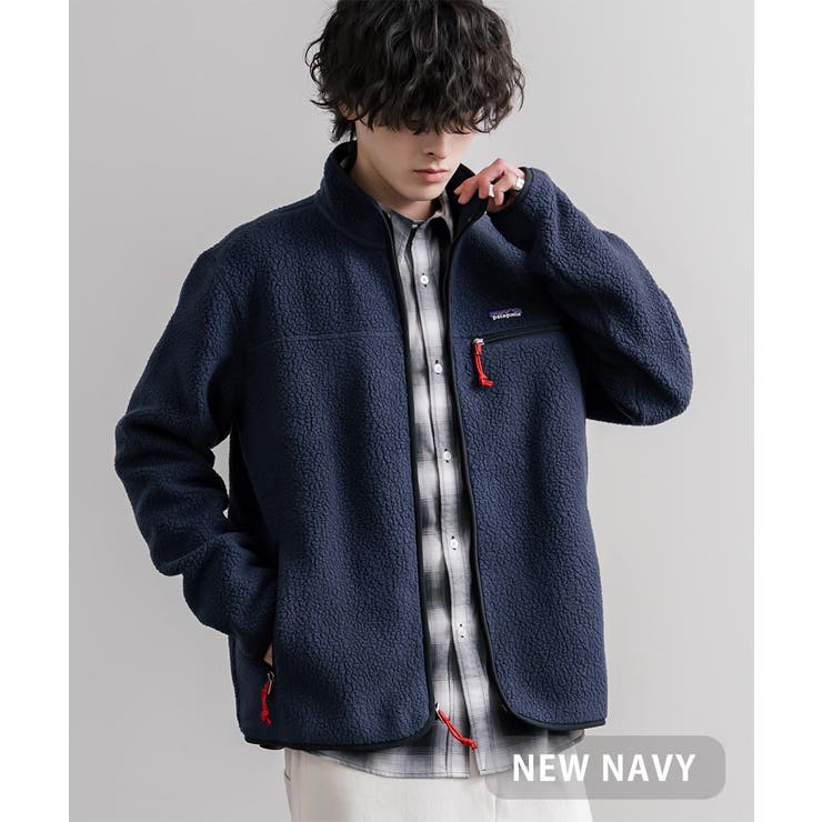 NEW NAVY | Patagonia フリースジャケット ボア | Rocky Monroe