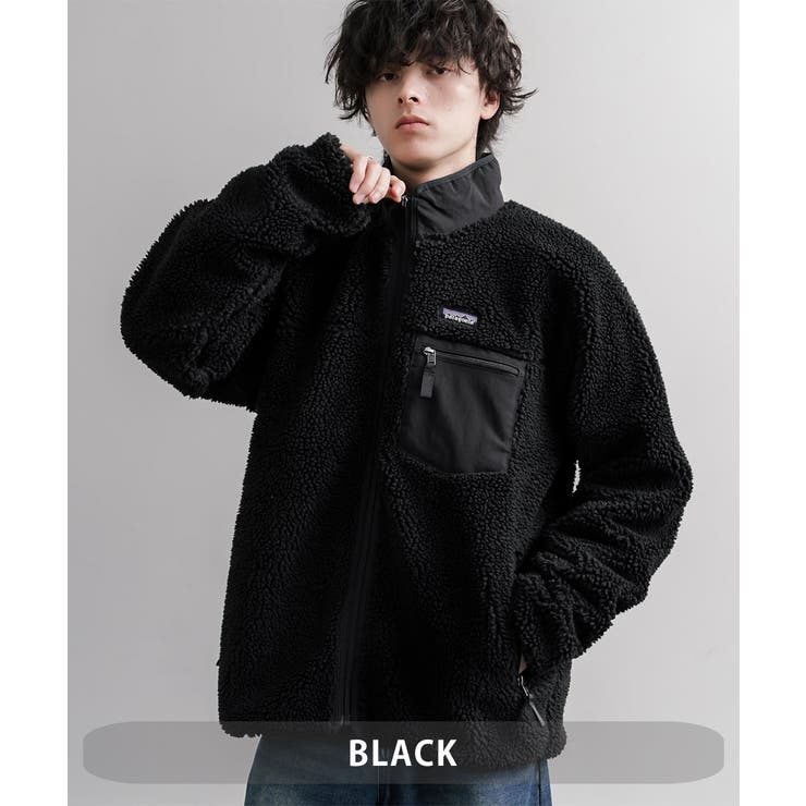 BLACK | Patagonia フリースジャケット ボア | Rocky Monroe