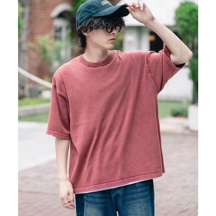 ニット 半袖 ストーンウォッシュ | Rocky Monroe | 詳細画像25 