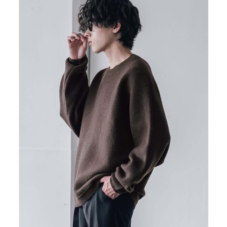 ドルマンニット セーター 無地 | Rocky Monroe | 詳細画像22 