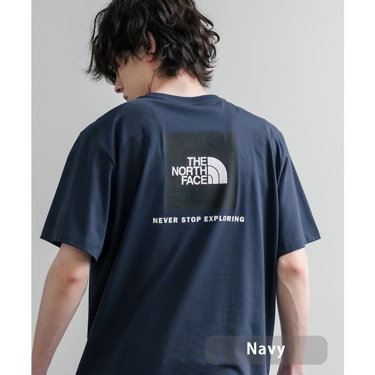 ネイビー | THENORTHFACE プリントT 半袖 | Rocky Monroe