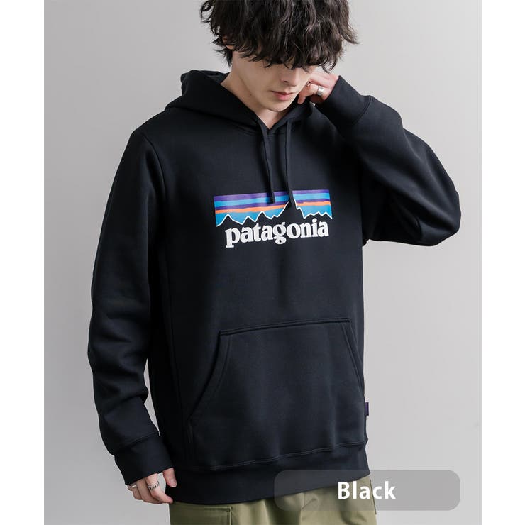 BLACK | Patagonia パーカー プルオーバー | Rocky Monroe
