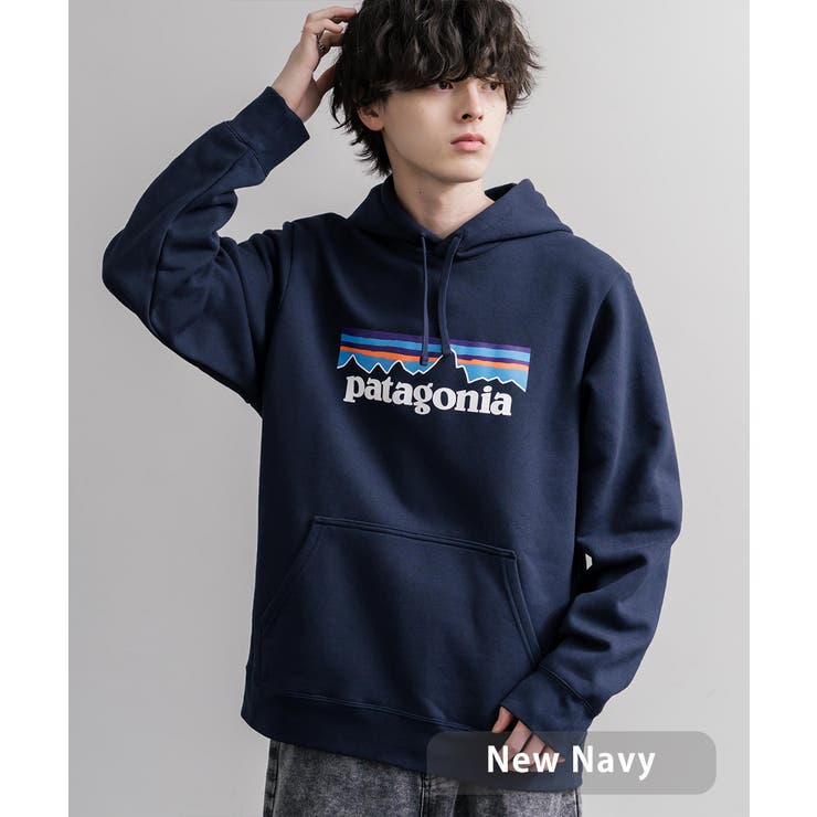 NEW NAVY | Patagonia パーカー プルオーバー | Rocky Monroe