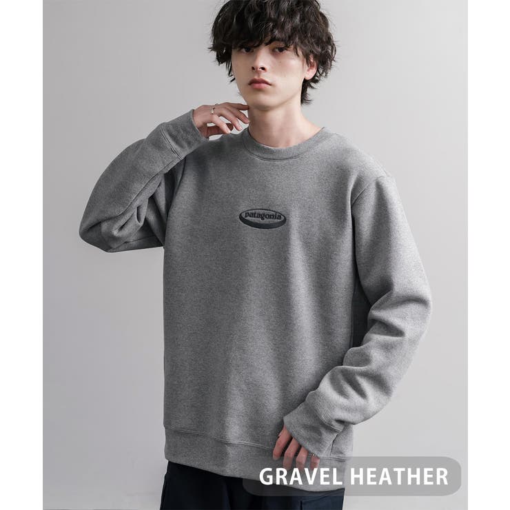 GRAVEL HEATHER | Patagonia スウェット 裏起毛 | Rocky Monroe